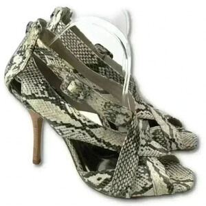 New Bcbgmaxazria heel 9.5 39.5 Ashlee2 dove combo